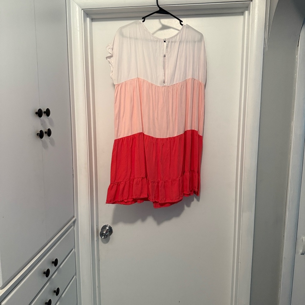 Colorblock Mini Dress - Picture 2 of 3